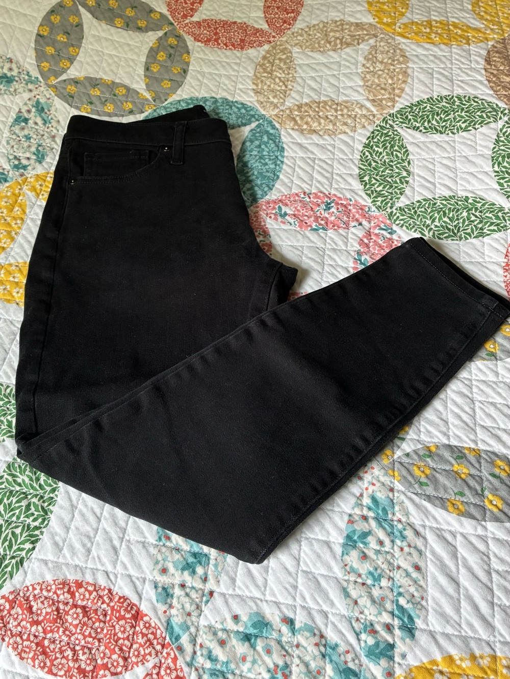 Premium Denim Mid-Rise Skinny Jeans